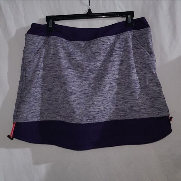 Adidas Pure Motion Golf Skort Skirt Purple Pink Size M - Picture 1 of 8